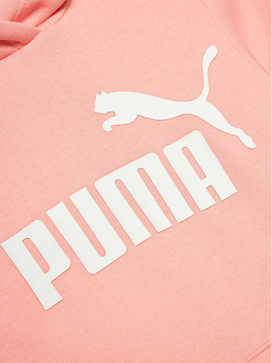 Felpa puma bambino arancione clearance