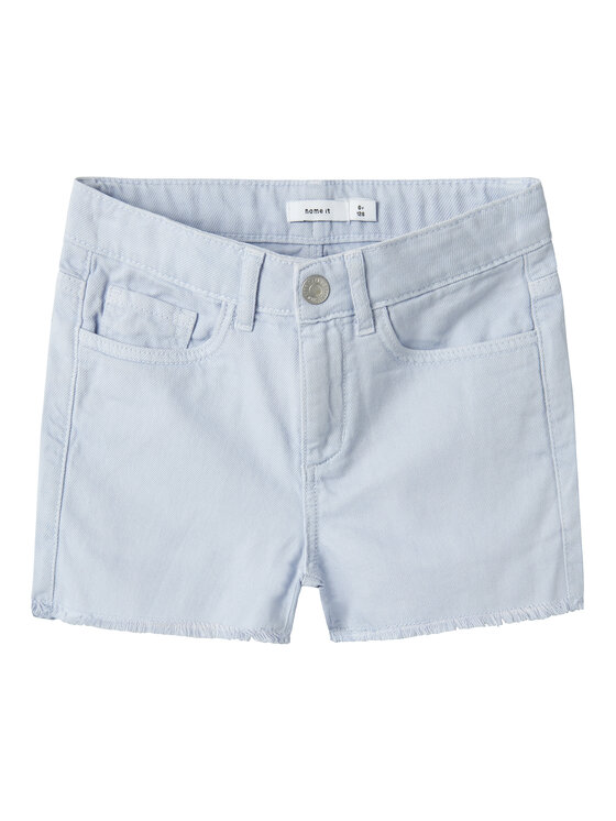 NAME IT NAME IT Džinsiniai šortai 13239003 Žydra Mom Fit