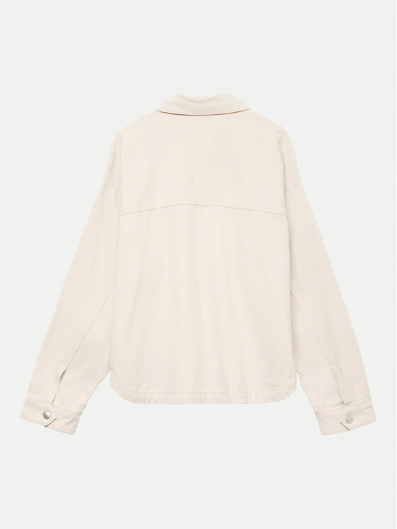 Vero Moda Vero Moda Jeanshemd Jamie 10331693 Beige Relaxed Fit