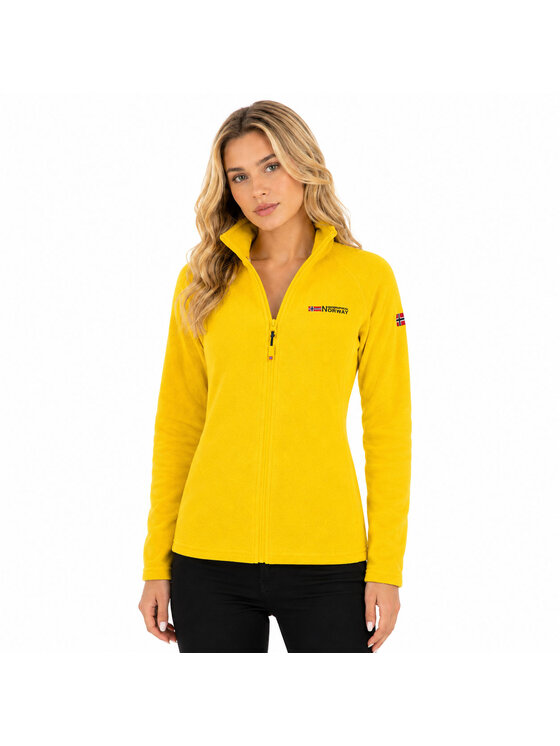 Geographical Norway Geographical Norway Polar WA1720F/GN-MUSTARD Żółty Fitted Fit