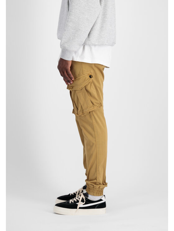 Alpha Industries Alpha Industries Spodnie materiałowe Spy 116203 Beżowy Slim Fit