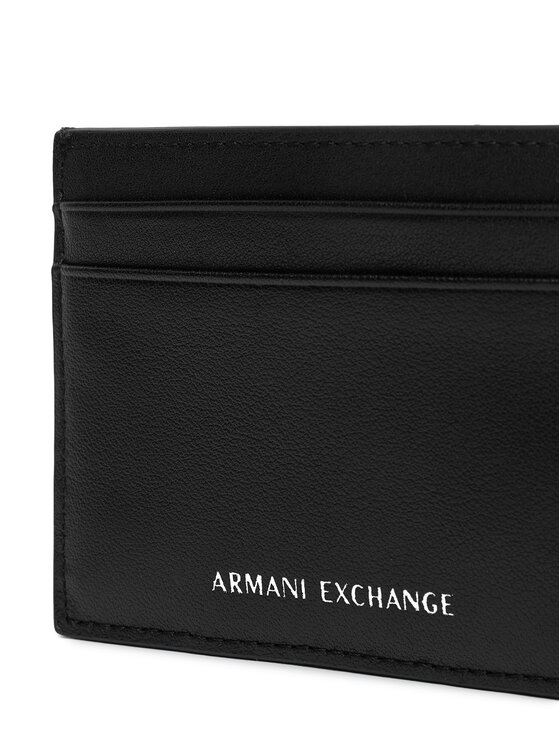 Armani Exchange Armani Exchange Zestaw etui na karty i brelok XM002217 AF22541 UC001 Czarny