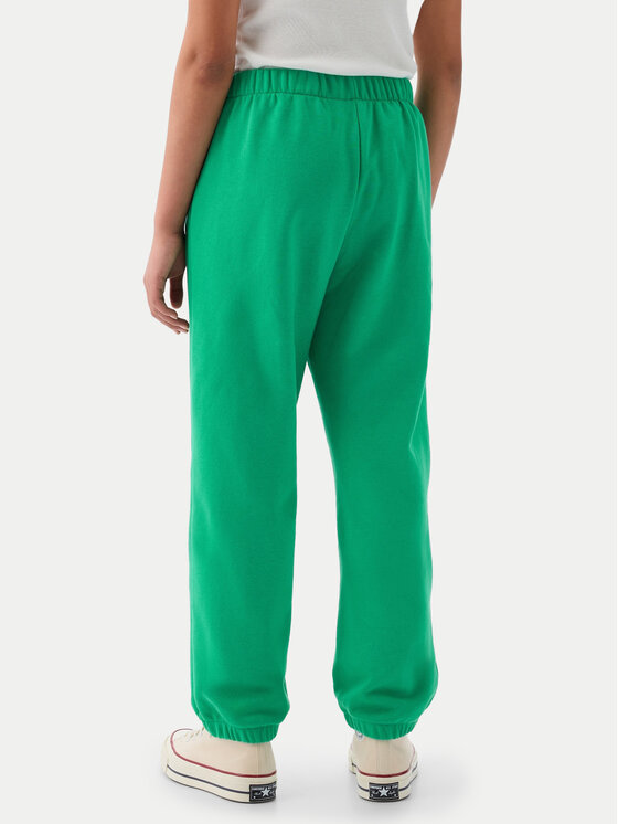 Gap Gap Spodnie dresowe 870901-05 Zielony Relaxed Fit