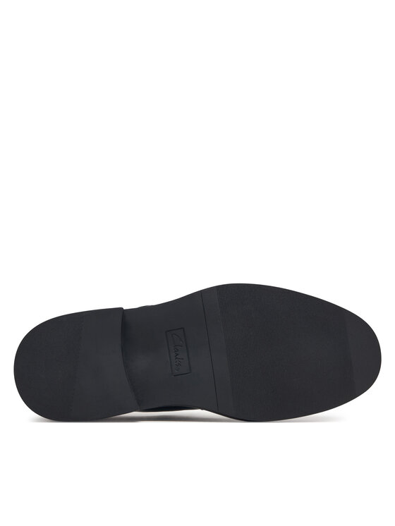 Clarks Clarks Pusbačiai Previa Bar 26329411 Juoda