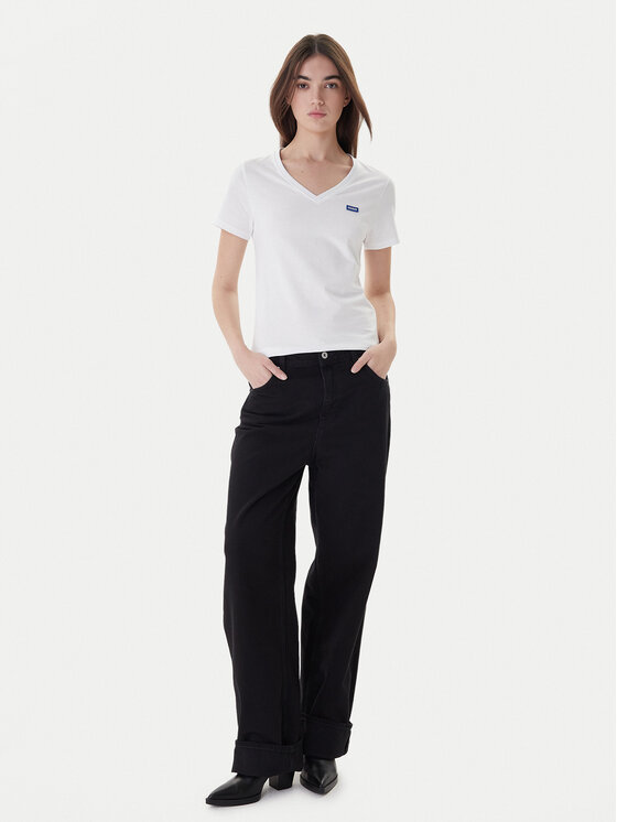 HUGO Hugo Póló Classic 50513667 Fehér Regular Fit