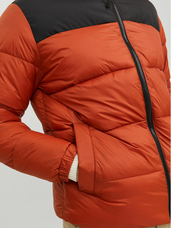 Jack & Jones Jack & Jones Kurtka zimowa 12235860 Pomarańczowy Regular Fit