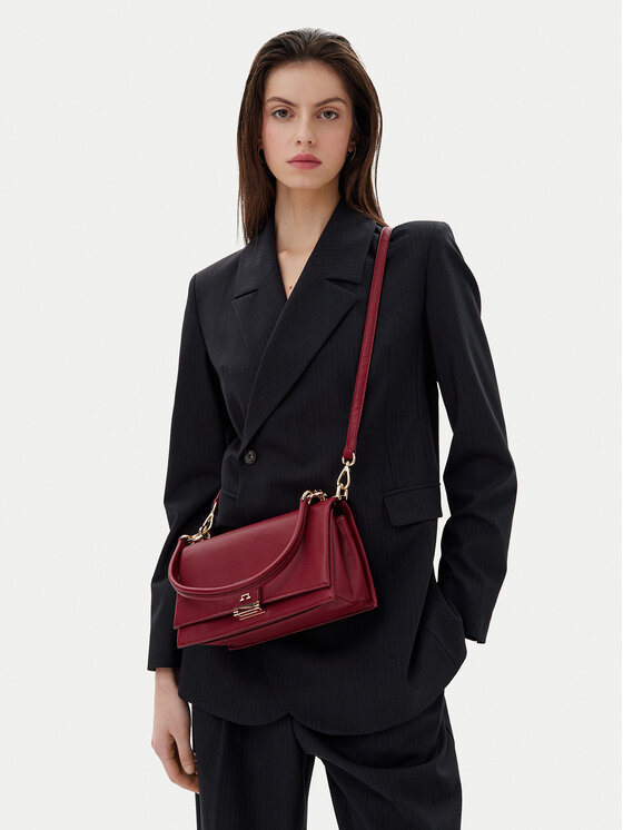 Tommy Hilfiger Tommy Hilfiger Torbica Th Her Med Crossover AW0AW17216 Crvena