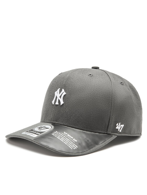 Șapcă 47 Brand MLB New York Yankees Base Runner '47 MVP DP B-BRMDP17WBP-CC Gri