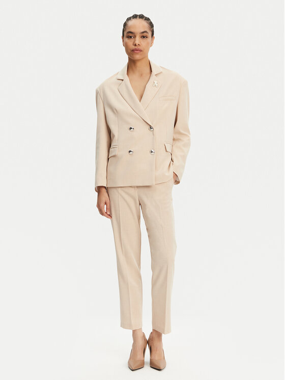 Maryley Maryley Піджак 25EB288/21BE Бежевий Regular Fit