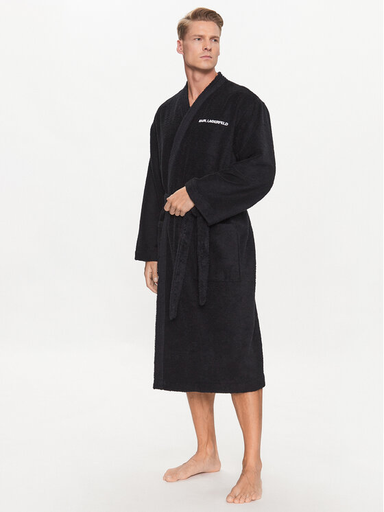 KARL LAGERFELD KARL LAGERFELD Hommikumantel Ikonik 230M2185 Must