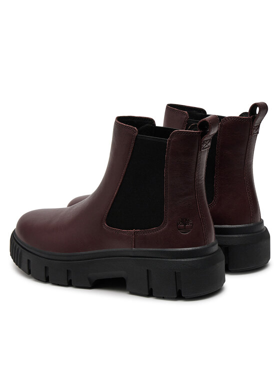 Timberland Timberland Боти тип челси TB0A2QHQC601 Бордо