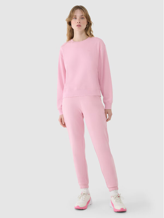 4F 4F Felpa 4FWMM00TSWSF1765-56S Rosa Regular Fit