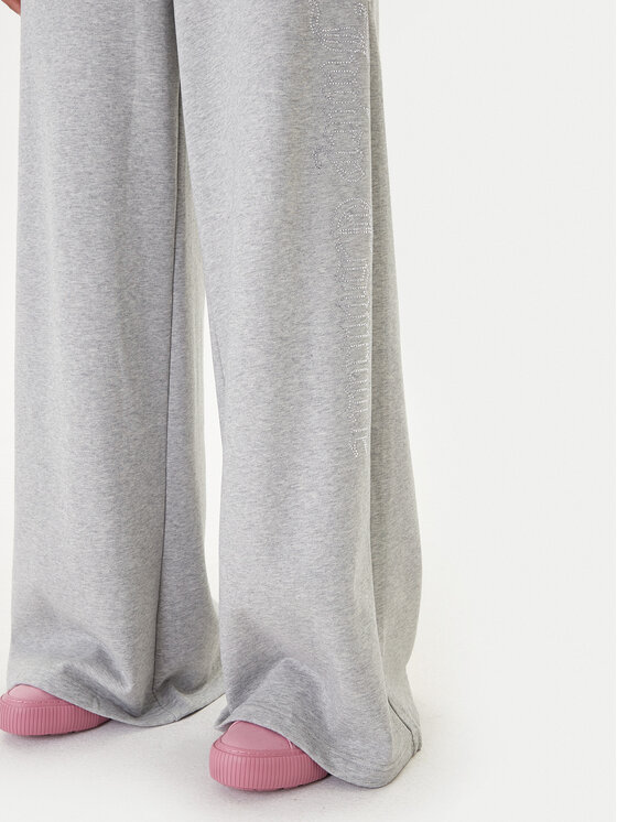 Juicy Couture Juicy Couture Teplákové nohavice Annen JCWBJ225320 Sivá Wide Leg