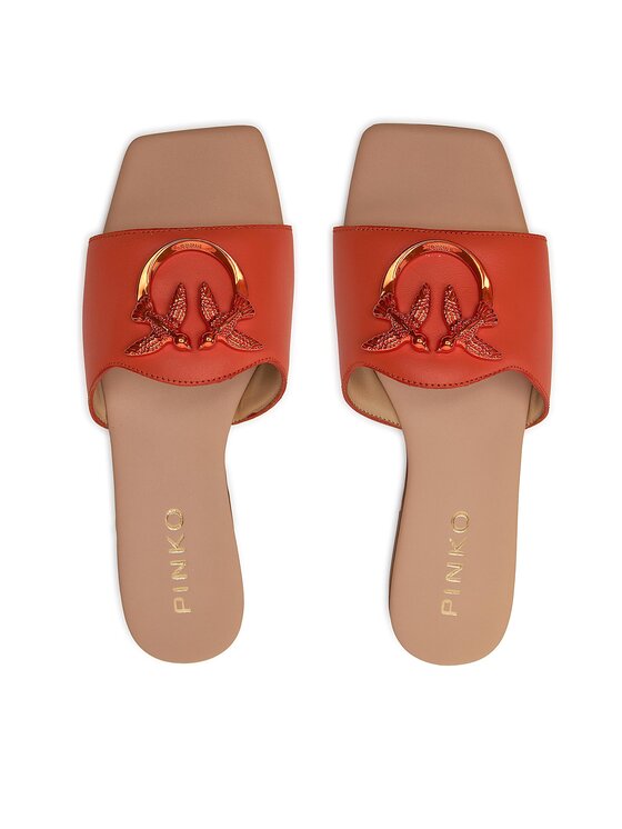 PINKO PINKO Šlepetės Marli 01 SD0063 P001 Oranžinė