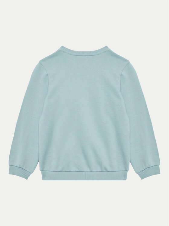 United Colors Of Benetton United Colors Of Benetton Majica dugih rukava 3J68G10FU Svijetloplava Regular Fit
