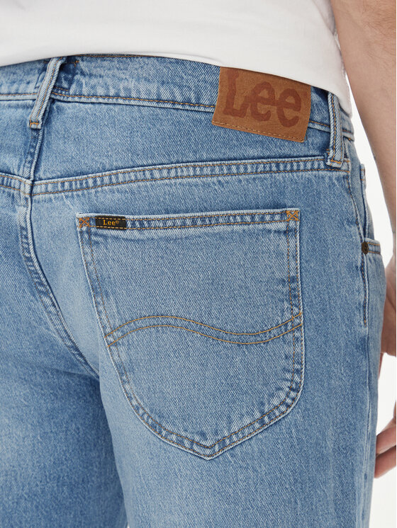 Lee Lee Jeans hlače Daren 112349214 Modra Straight Fit