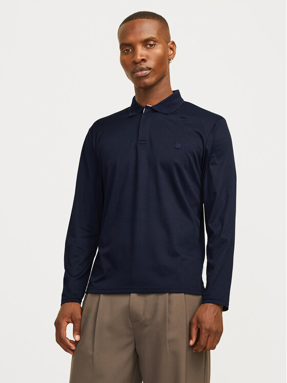 Jack&Jones Polo Crodney 12259645 Tamnoplava Regular Fit