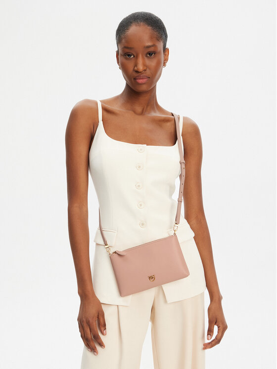 PINKO PINKO Сумка Flat Horizontal Mini PE 25 PCPL 104277 A0F1 Рожевий
