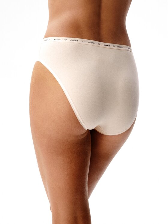 Atlantic Atlantic Figi klasyczne flat elastic Różowy
