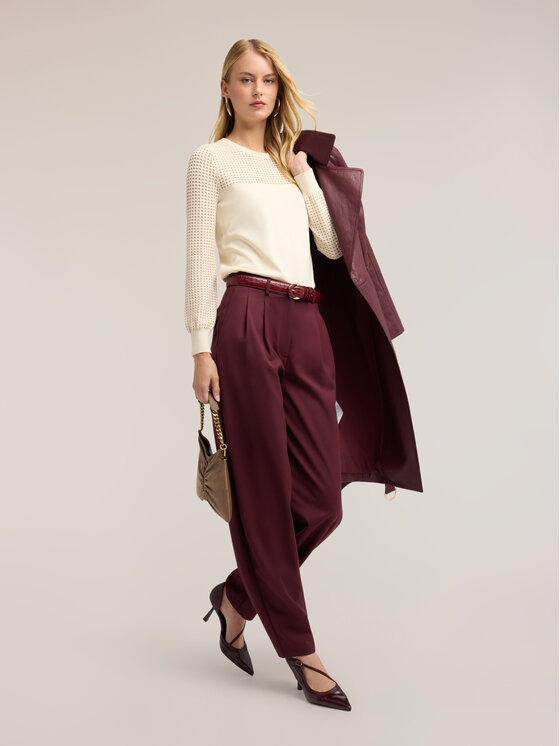 Motivi Motivi Maglione M396W004109N011 Bianco Regular Fit