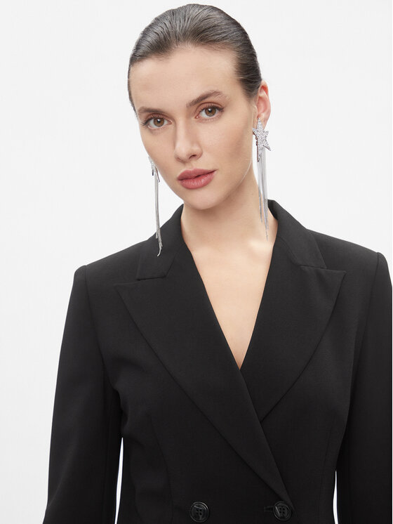 MAX&Co. MAX&Co. Koktejlové šaty Bosh Černá Regular Fit