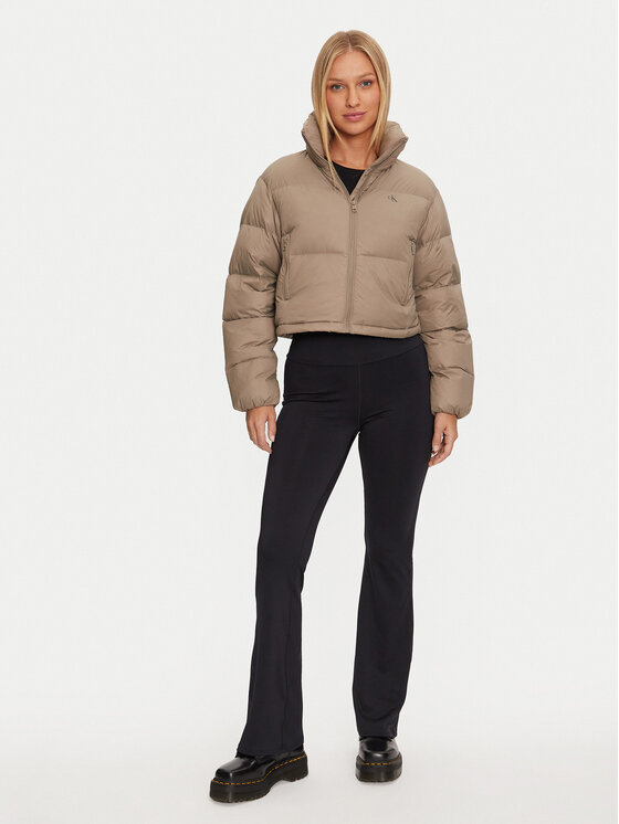 Calvin Klein Jeans Calvin Klein Jeans Puhovka J20J223577 Bež Relaxed Fit