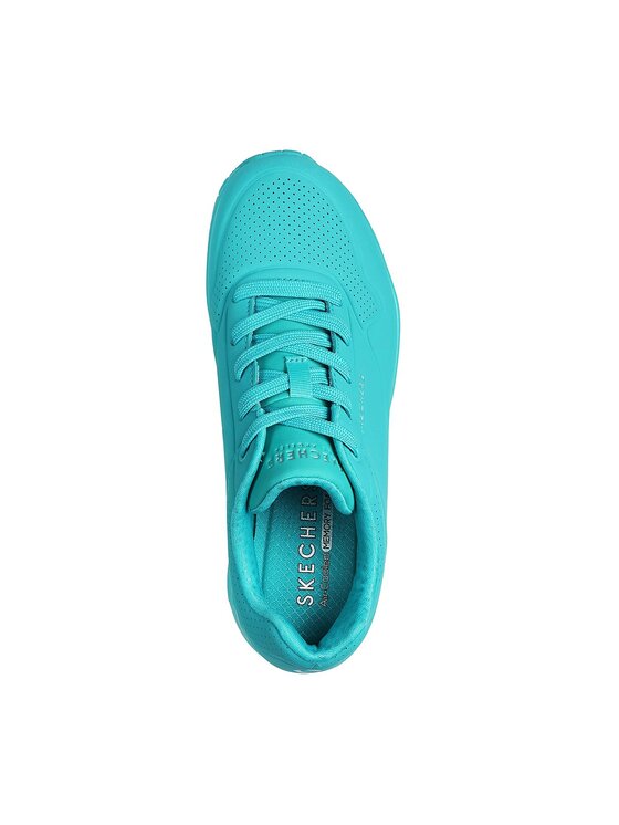 Skechers Skechers Sneakersy 73690-TURQ Turkusowy