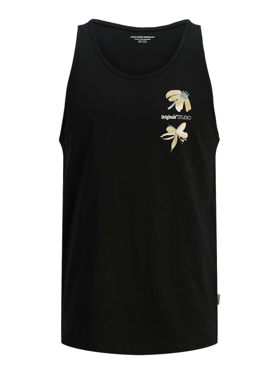 Jack&Jones Jack&Jones Tank top Varenna 12275464 Crna Regular Fit
