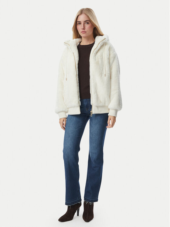 Guess Guess Шуба W6BL98 W5896 Кремовий Regular Fit
