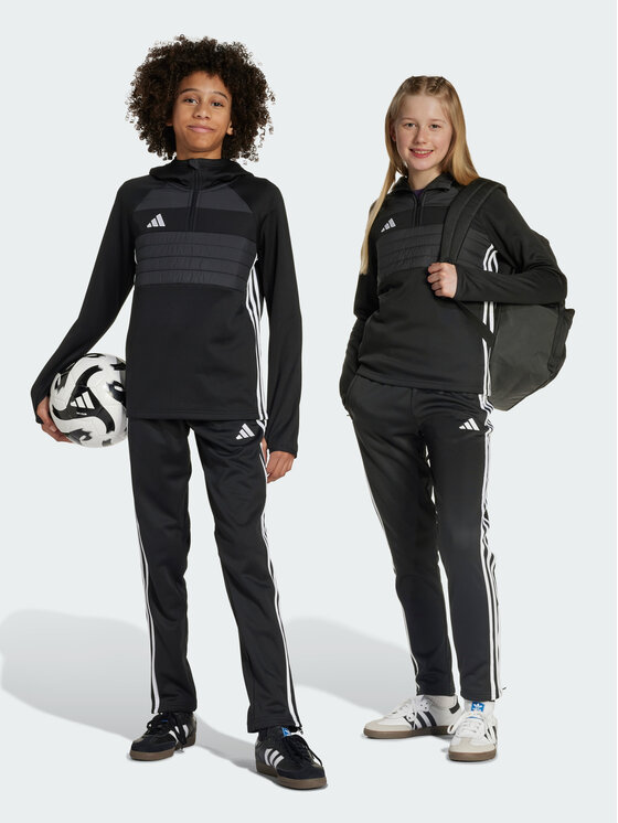 adidas adidas Spodnie materiałowe 151967 Czarny Slim Fit