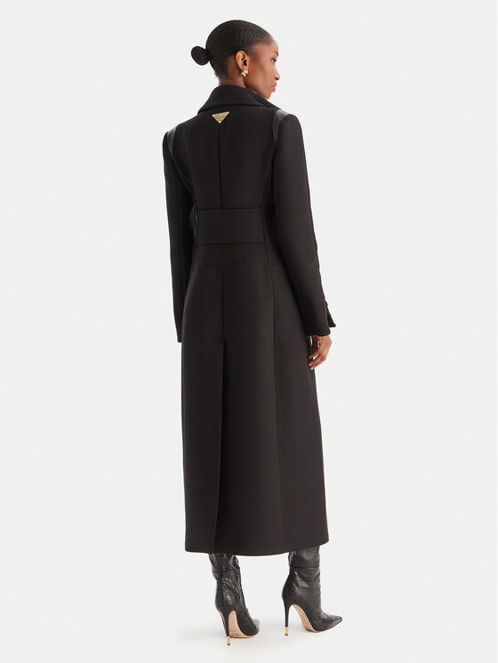 Babylon Babylon Płaszcz przejściowy E215BI Czarny Regular Fit