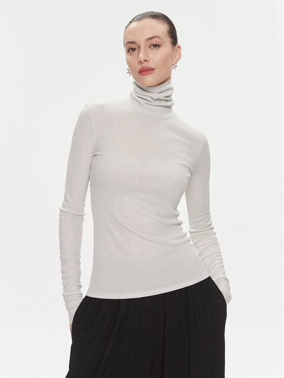 MAX&Co. MAX&Co. Rollkragenpullover Bagnante Grau Regular Fit