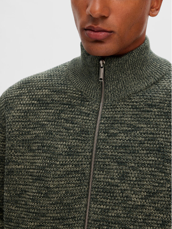 Selected Homme Selected Homme Megztinis 16090152 Žalia Regular Fit