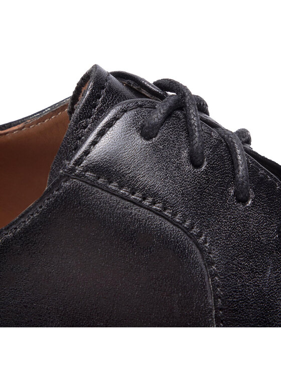 Clarks gilman lace best sale black