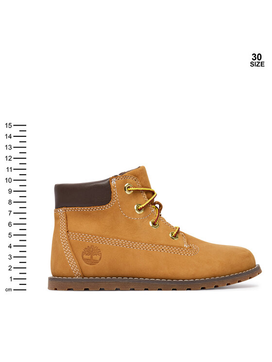 Timberland Timberland Šnurovacia obuv Pokey Pine 6in Boot TB1A125Q2311 Hnedá