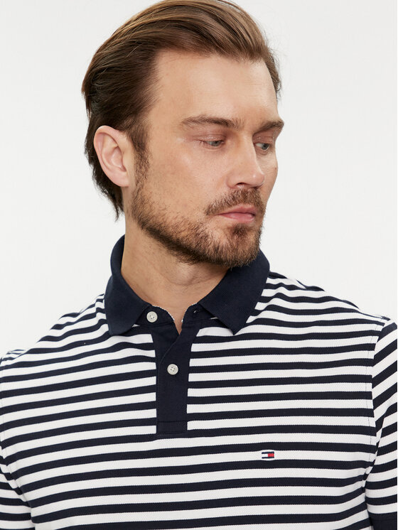 Tommy Hilfiger Tommy Hilfiger Pólóing 1985 MW0MW17770 Sötétkék Regular Fit