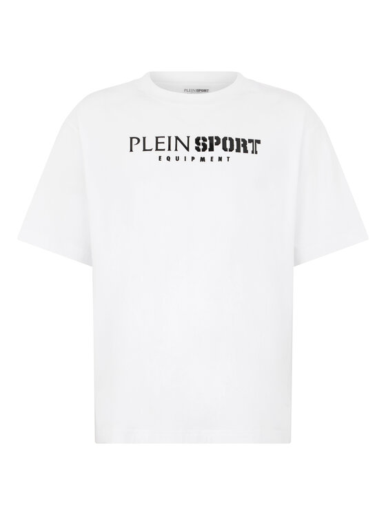 Plein Sport Plein Sport T-Shirt 31014 Biały Regular Fit