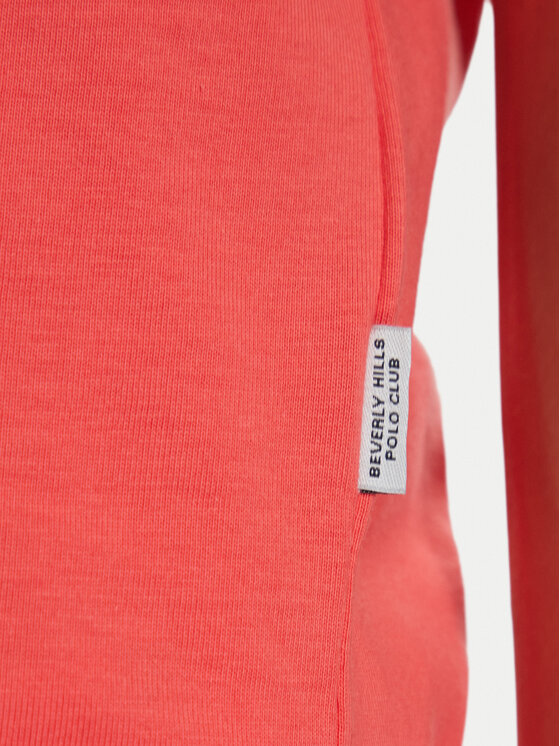 Beverly Hills Polo Club Beverly Hills Polo Club T-särk P-SS26W-TS516518 Korallivärviline Regular Fit