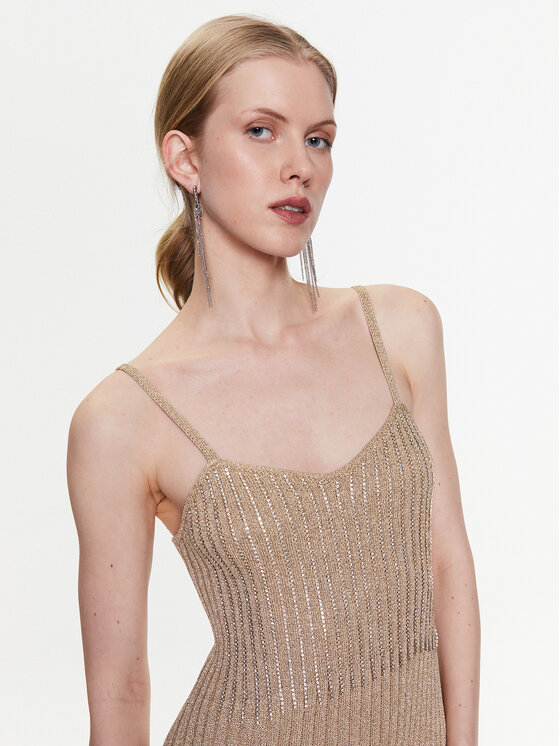 Abito da cocktail RA3081-MS006 Oro Regular Fit