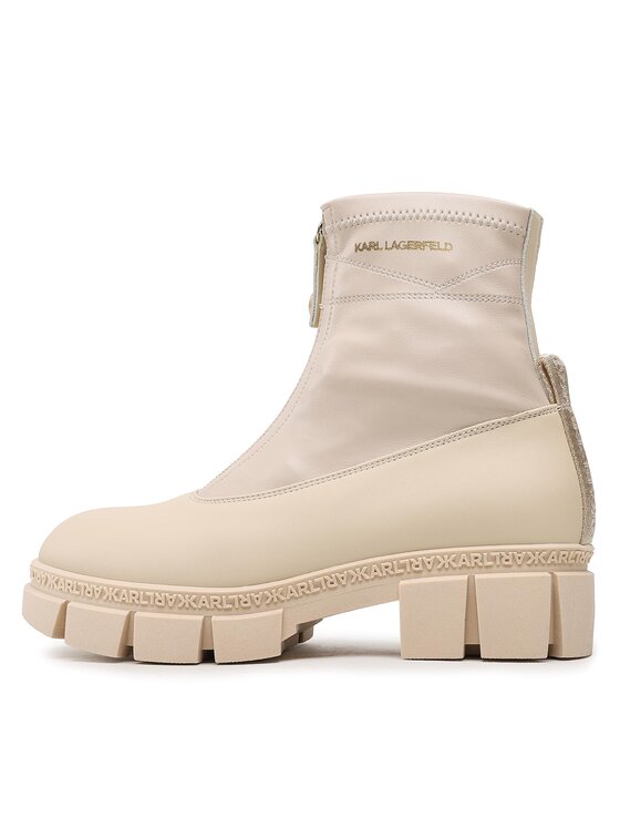 KARL LAGERFELD KARL LAGERFELD Škornji KL43260 Bež