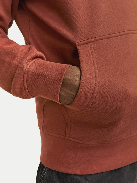 Jack&Jones Jack&Jones Majica dugih rukava Vesterbro 12241687 Smeđa Relaxed Fit