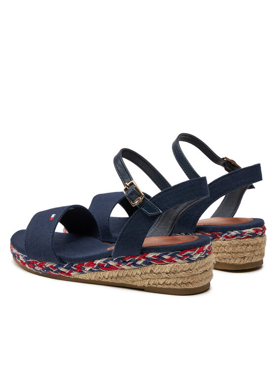 Tommy Hilfiger Tommy Hilfiger Еспадрильї T3A7-33283-1703800 M Голубий
