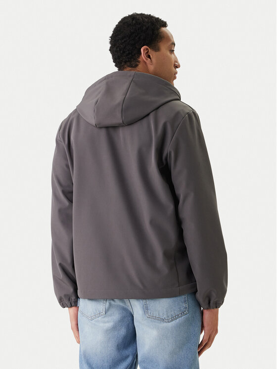 Quiksilver Quiksilver Демісезонна куртка W126-QSMJT-1000-43X Сірий Regular Fit