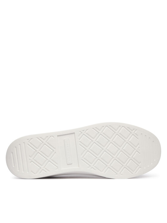 Tommy Hilfiger Tommy Hilfiger Sneakers Th Heritage Shiny Sneaker FW0FW09179 Bianco