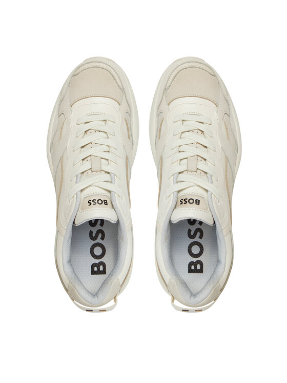 BOSS Boss Sneakersy Levitt Runn 50513142 Beżowy