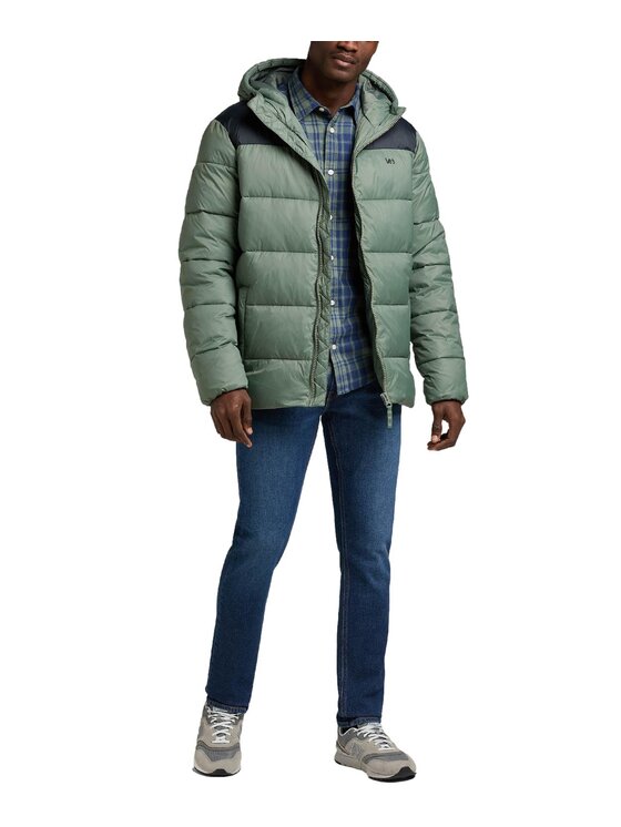 Lee Lee Jeansy L719VIE10 Granatowy Slim Fit
