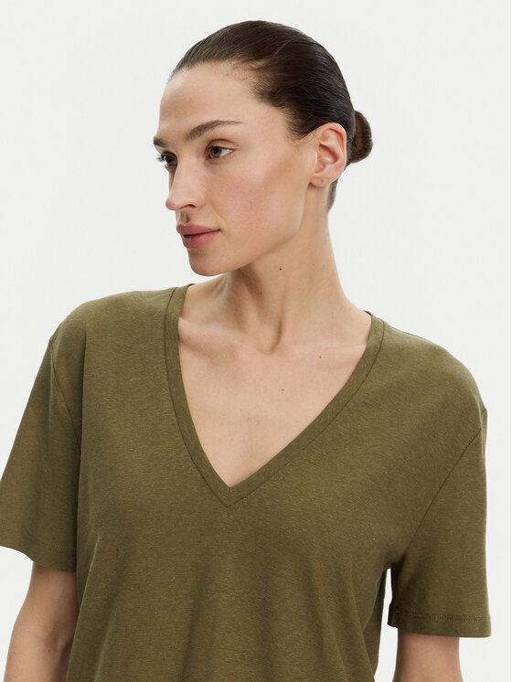 ACCESS FASHION ACCESS FASHION T-shirt 53-2148-611 Zelena Regular Fit
