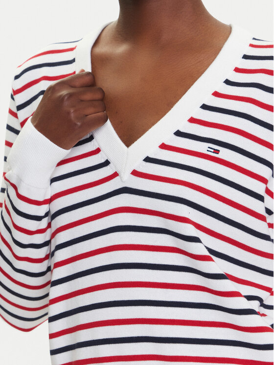 Tommy Jeans Tommy Jeans Sveter Essential DW0DW19888 Farebná Regular Fit