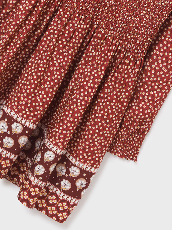 Mayoral Mayoral Kleid für den Alltag 7938 Rot Regular Fit