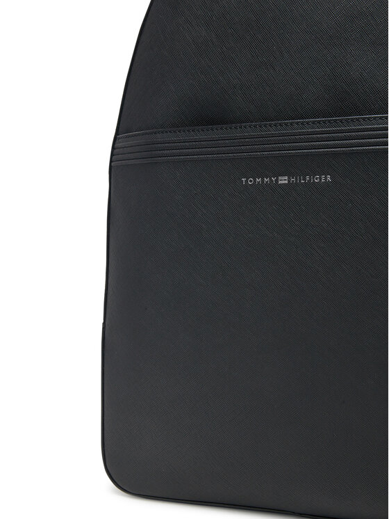 Tommy Hilfiger Tommy Hilfiger Kuprinės Th Business Leather Backpack AM0AM13213 Juoda